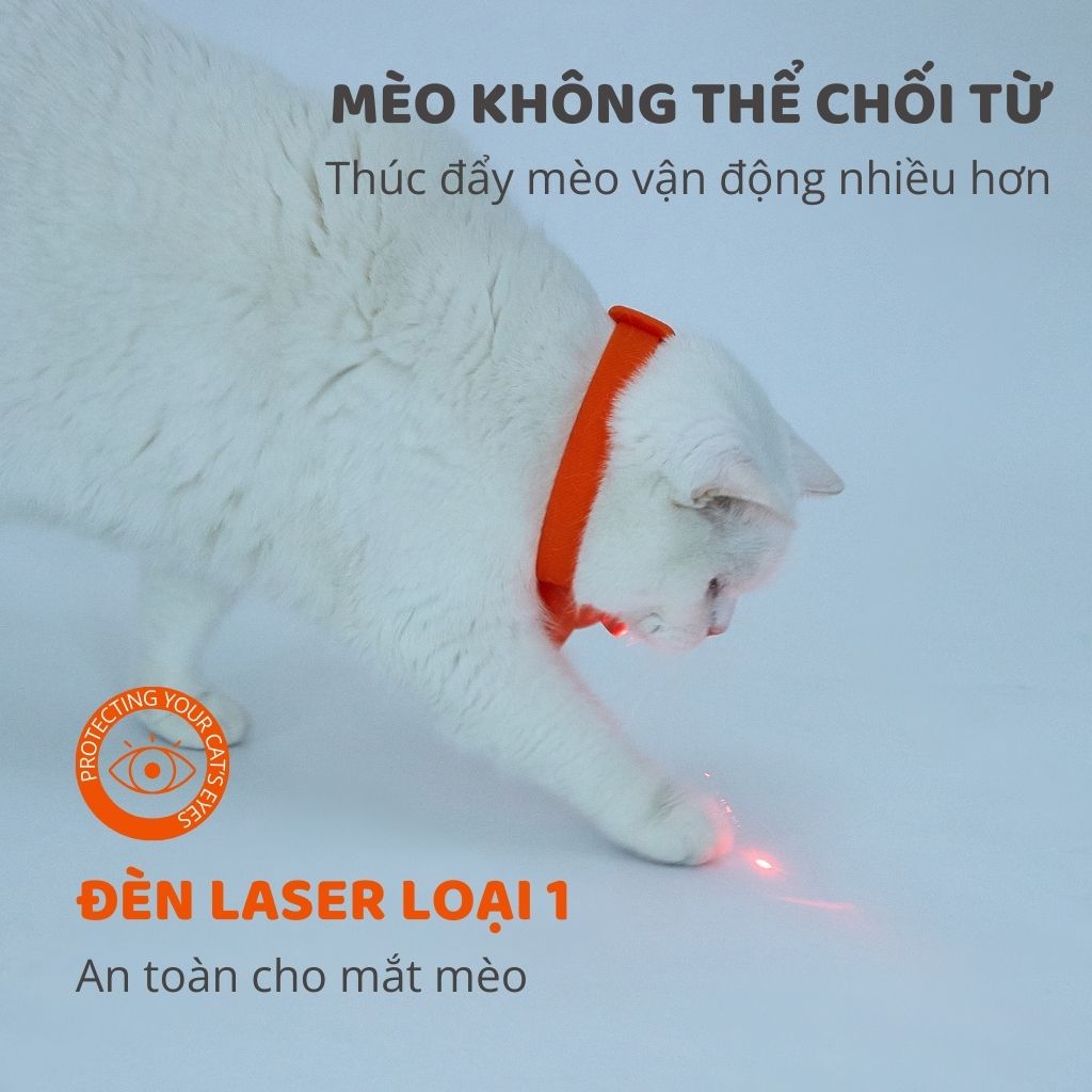 Vòng cổ đèn laser cho mèo FOFOS