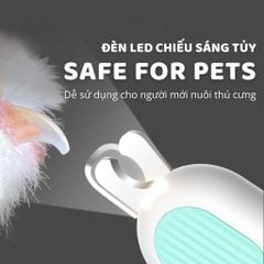 Kìm cắt móng chó mèo đèn LED Petgravity