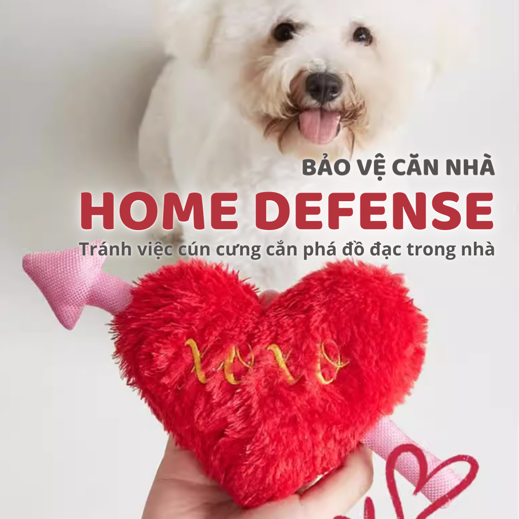 Đồ chơi thú bông tình yêu cho chó FOFOS