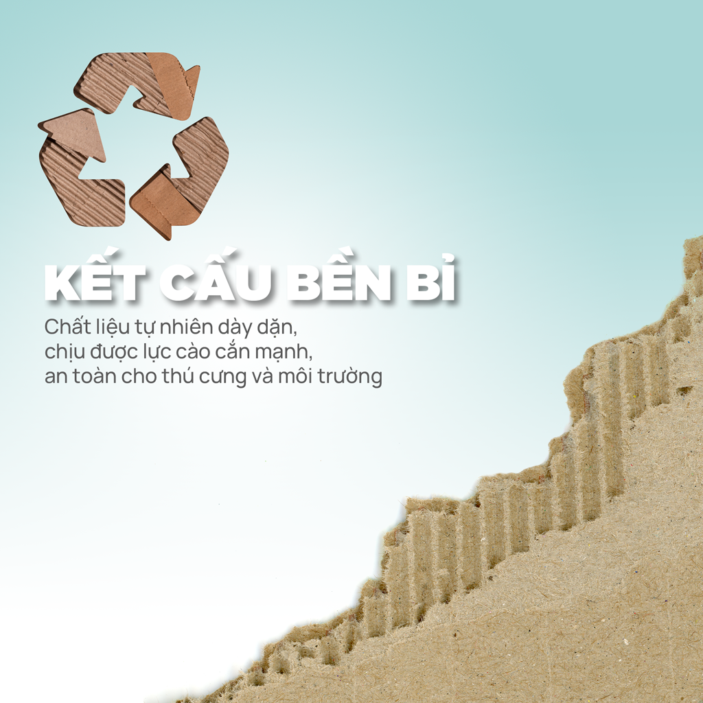 Nhà cho mèo sữa dê PetQ