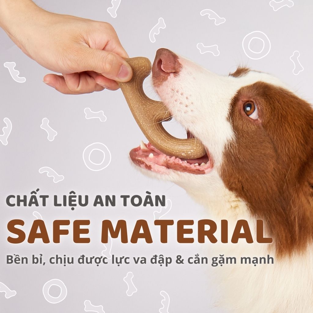 Đồ chơi xương gặm hình sừng hươu FOFOS