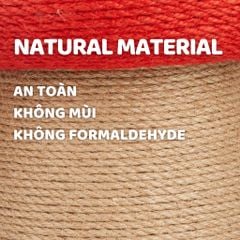 Trụ cào móng cho mèo hình cây nấm