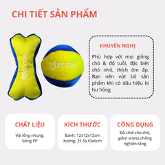 Đồ chơi banh tennis và xương mềm FOFOS