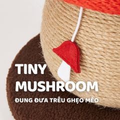 Trụ cào móng cho mèo hình cây nấm
