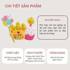 Đồ chơi sinh nhật cho mèo FOFOS