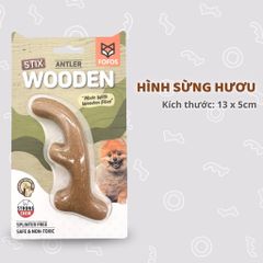Đồ chơi xương gặm hình sừng hươu FOFOS