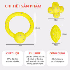 Đồ chơi vòng kéo co & bóng siêu bền FOFOS