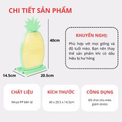 Trụ cào móng gắn tường hình trái dứa FOFOS