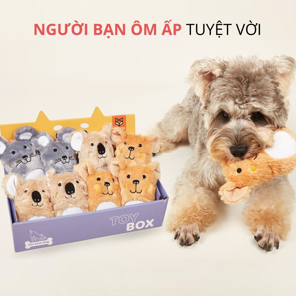 Đồ chơi thú bông nhai gặm FOFOS