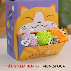 Đồ chơi banh tròn vui nhộn có chuông và cỏ mèo FOFOS