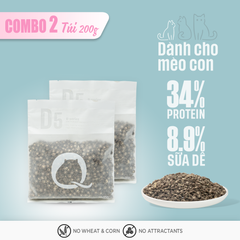 Thức ăn hạt macaron D5 PetQ