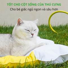 Đệm mát hình ly bia vàng ZEZE