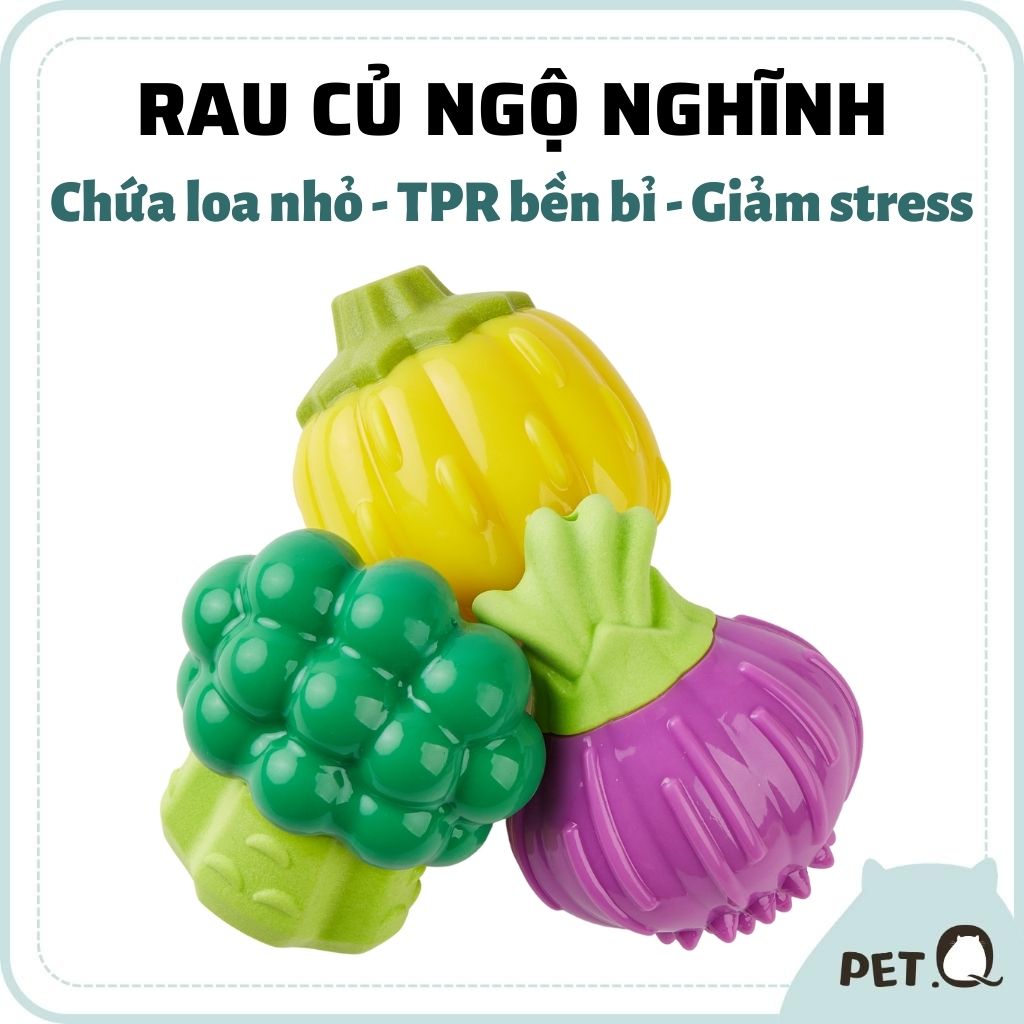 Đồ chơi cắn gặm hình rau củ FOFOS