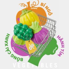 Đồ chơi cắn gặm hình rau củ FOFOS