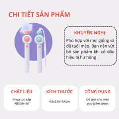 Cần câu & Đèn laser trêu ghẹo mèo