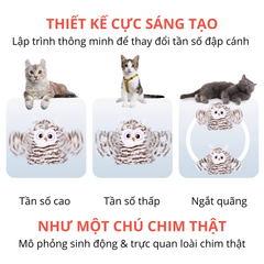 Đồ chơi cảm biến tự động hình chim cú mèo FOFOS