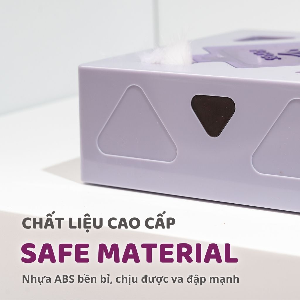 Hộp đồ chơi lông vũ cảm biến tự động FOFOS