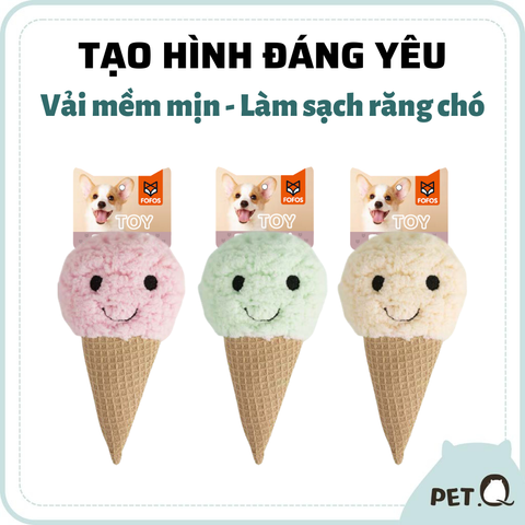 Đồ chơi thú bông hình cây kem FOFOS