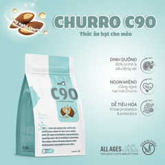 Thức ăn hạt cho mèo Churro C90 PetQ