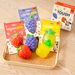 Đồ chơi gặm cắn làm sạch răng hình dâu, dứa, nho FOFOS