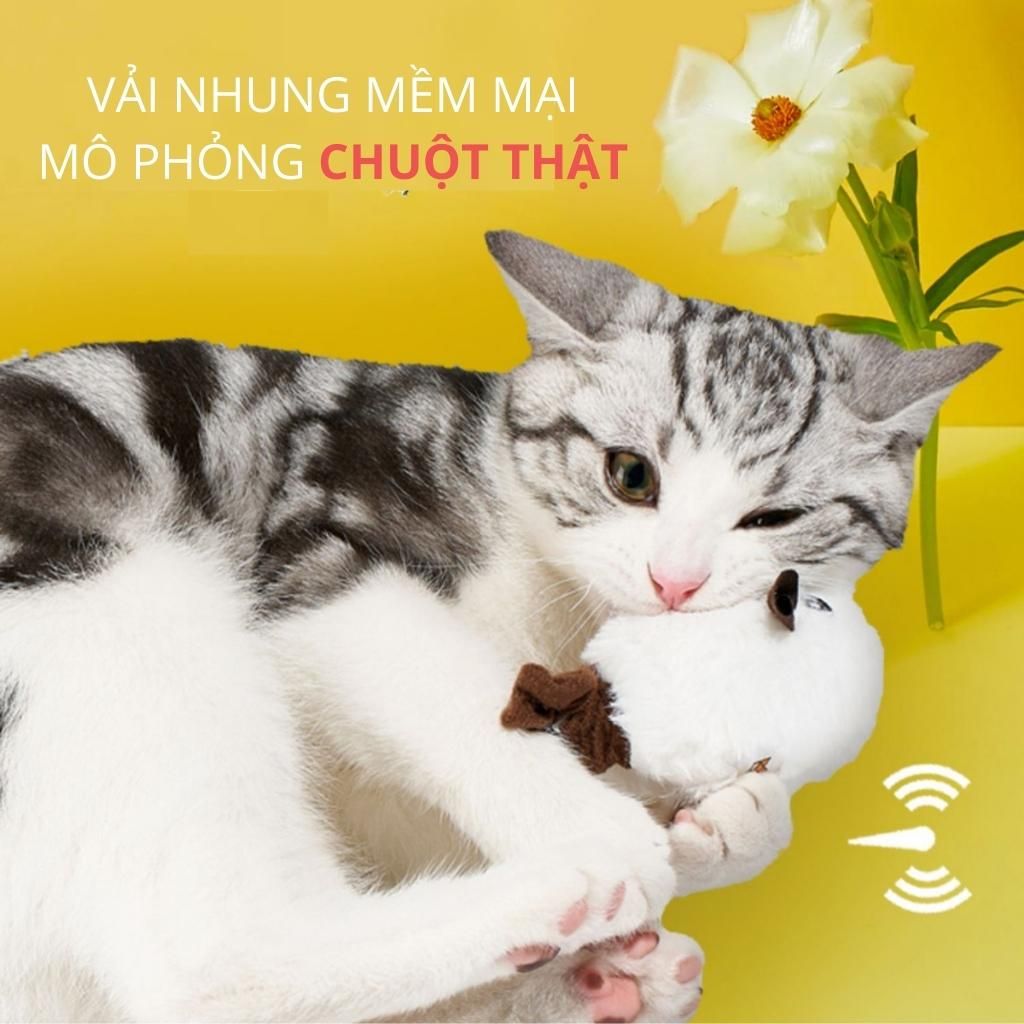 Đồ chơi đuổi bắt hình chuột FOFOS