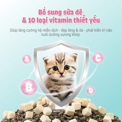 Thức ăn hạt macaron D5 PetQ