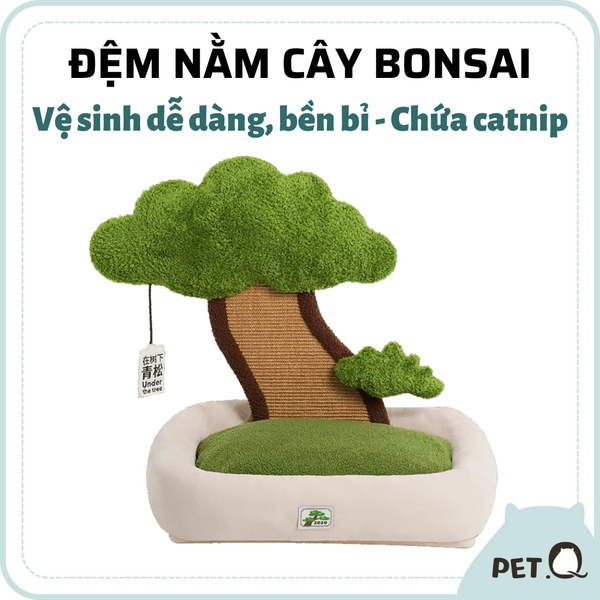  Đệm nằm hình chậu cây Bonsai ZEZE 