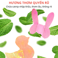 Đồ chơi cần câu mèo lông nhung FOFOS