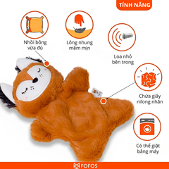 Đồ chơi thú bông hình cừu trắng FOFOS