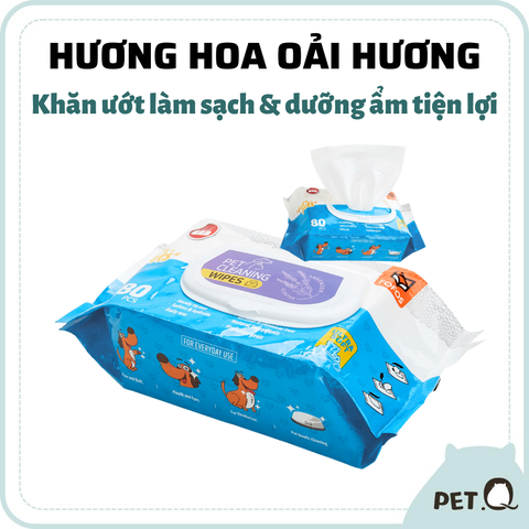Khăn ướt vệ sinh chuyên dụng cho thú cưng FOFOS