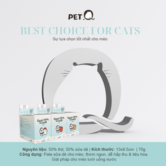 Pate sữa dê cho mèo PetQ