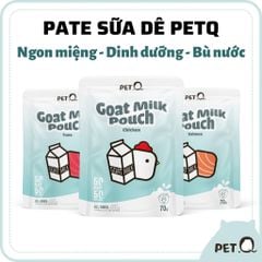 Pate sữa dê cho mèo PetQ