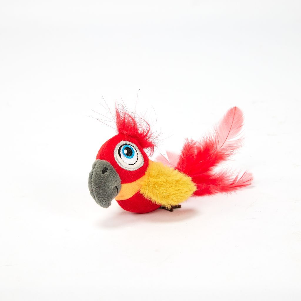 Đồ chơi chim vẹt FOFOS có tiếng kêu kèm bóng catnip