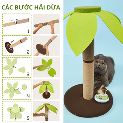 Trụ cào móng hình cây dừa FOFOS