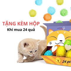 Đồ chơi banh lưới lấp lánh đàn hồi chứa chuông FOFOS