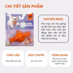 Vòng cổ đèn laser cho mèo FOFOS