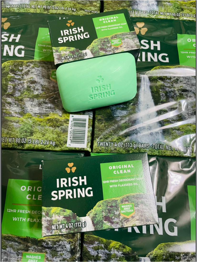 Lốc Xà Bông Cục Irish Spring (20 cục) – Shop Trung Ngân US