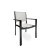  Rock Textilene Fabric Dining Chair 