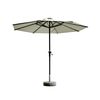  Centara 23 Solar LED Sun Parasol 