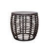  Lantern Wicker Side Table 