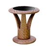  Wave Wicker Side Table 