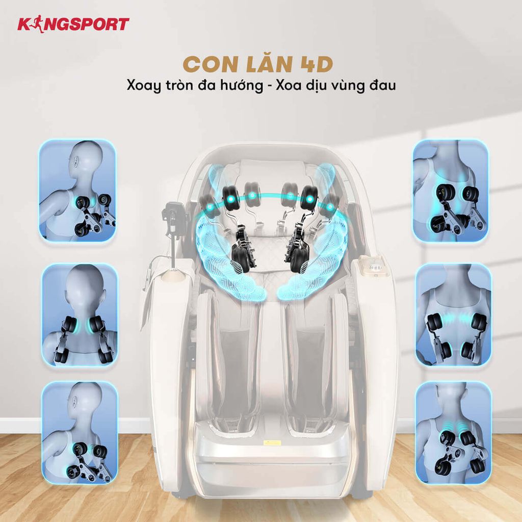 Ghế Massage Kingsport Luxury G31 NEW