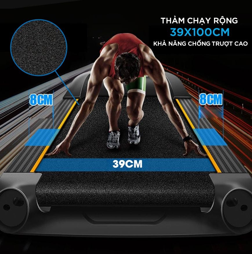 Máy chạy bộ Kingsport BK-2030 đa năng