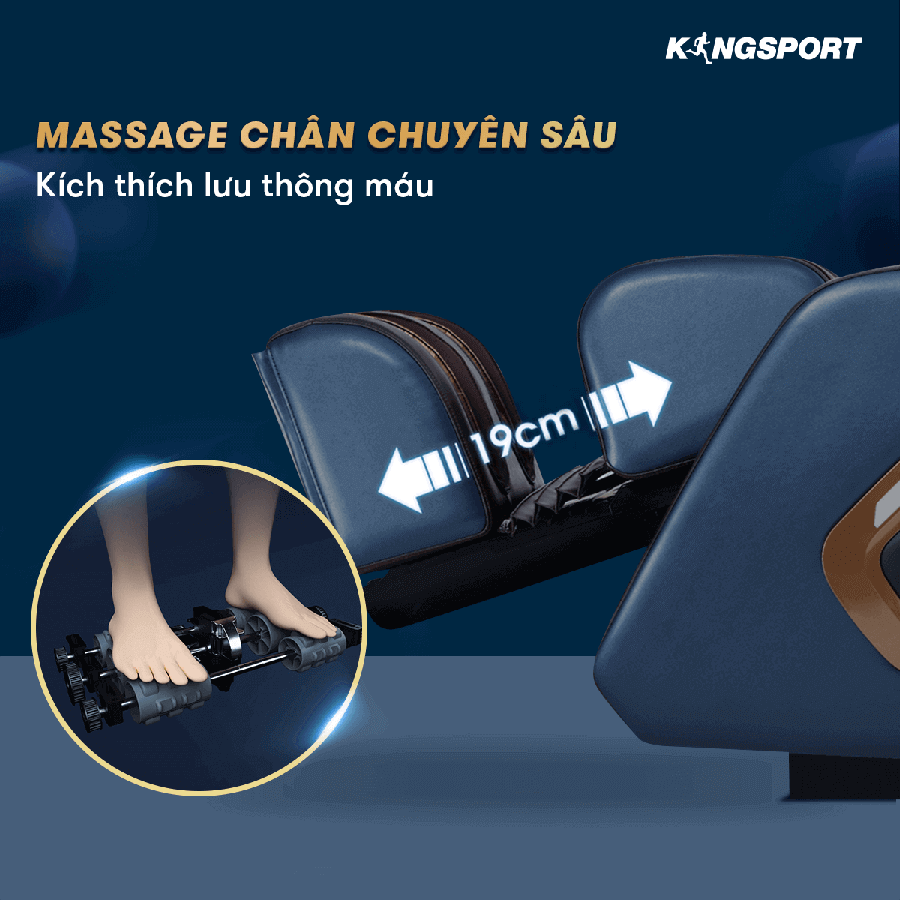 Ghế Massage Kingsport Luxury B1