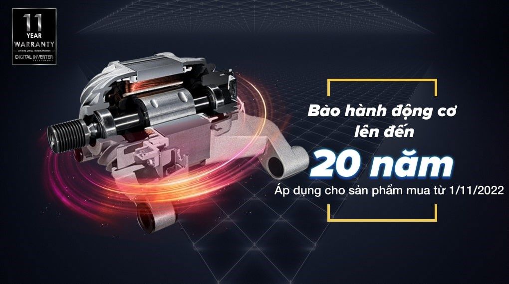 Máy giặt Samsung AI Inverter 10kg WW10T634DLX/SV