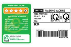 Máy giặt Samsung AI Inverter 9kg WW90TP44DSB/SV