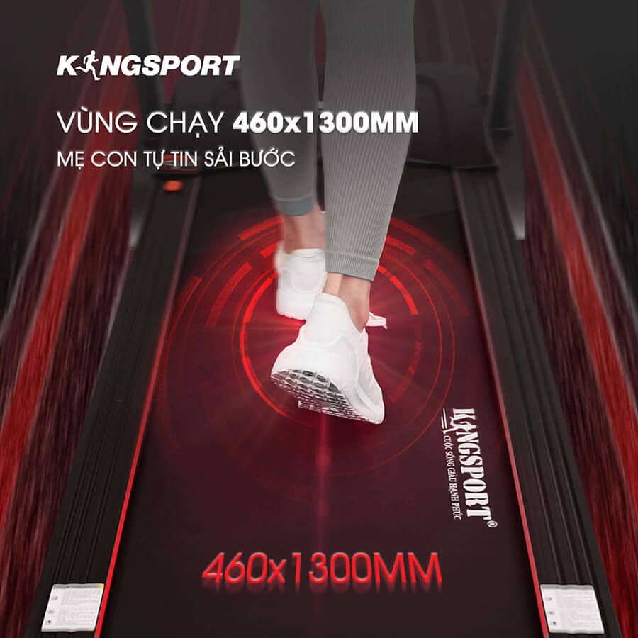 Máy chạy bộ Kingsport KS-2052 đa năng