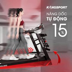 Máy chạy bộ Kingsport KS-2052 đa năng