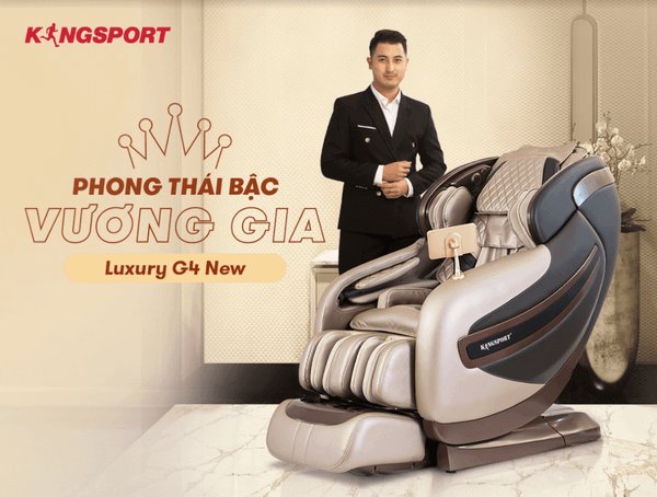 Ghế Massage cao cấp Kingsport G4 New