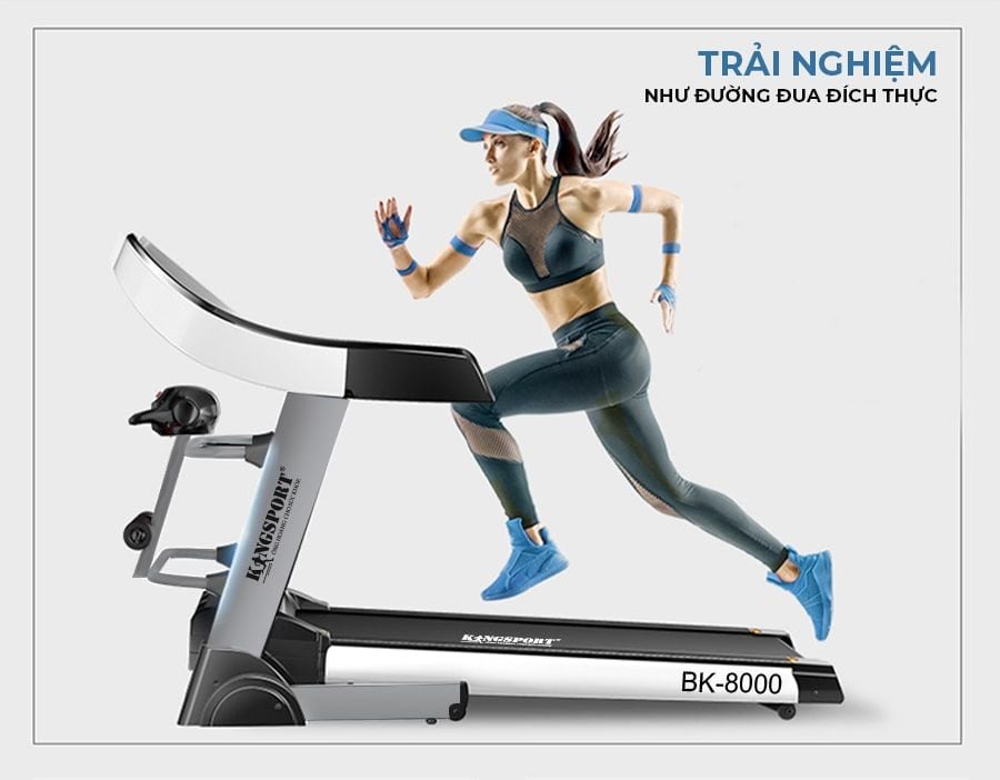 Máy chạy bộ Kingsport BK-8000 Đa năng